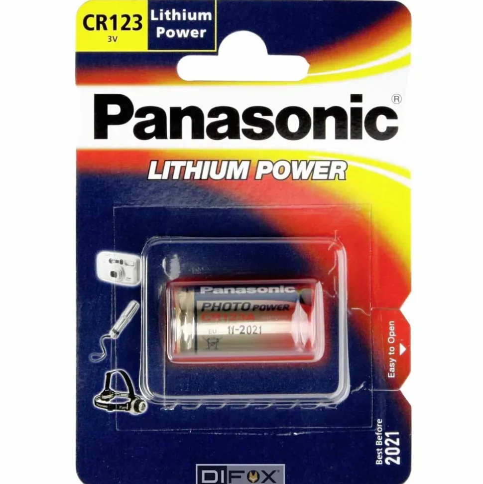 Panasonic Litio cilíndrico CR12