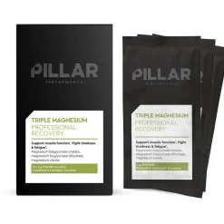 Pillar Performance Monodosis de Recuperación Triple Magnesium Travel Pack professional Piña&Coco 15 unidades