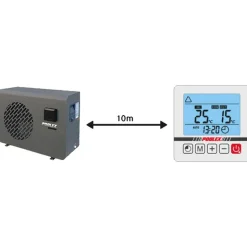 Poolex Bomba de calor inverter Silverline 150 14.5kW 5-7 m³/h