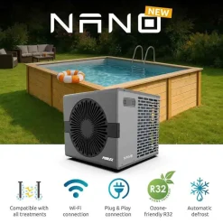 Poolex Bomba de calor Nano 2025 3kW EU Plug