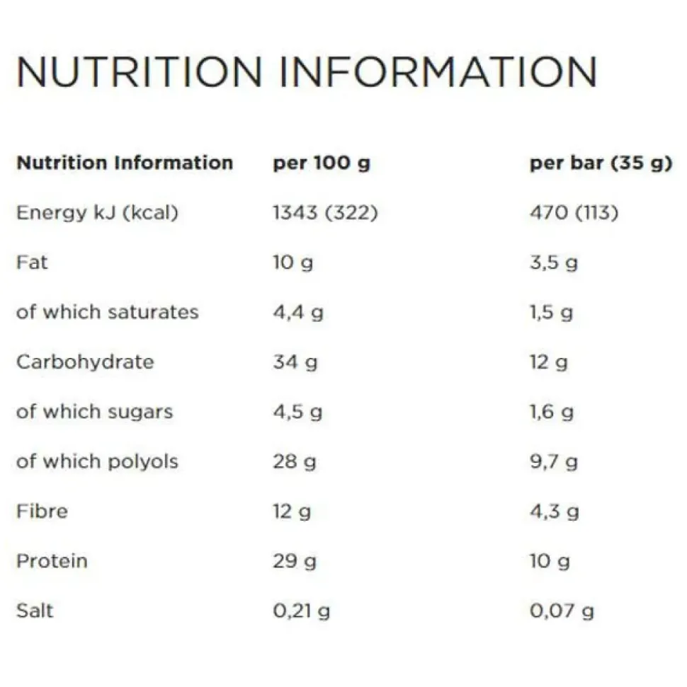 Powerbar Barrita de proteínas Plus Low Sugars Vainilla 35g