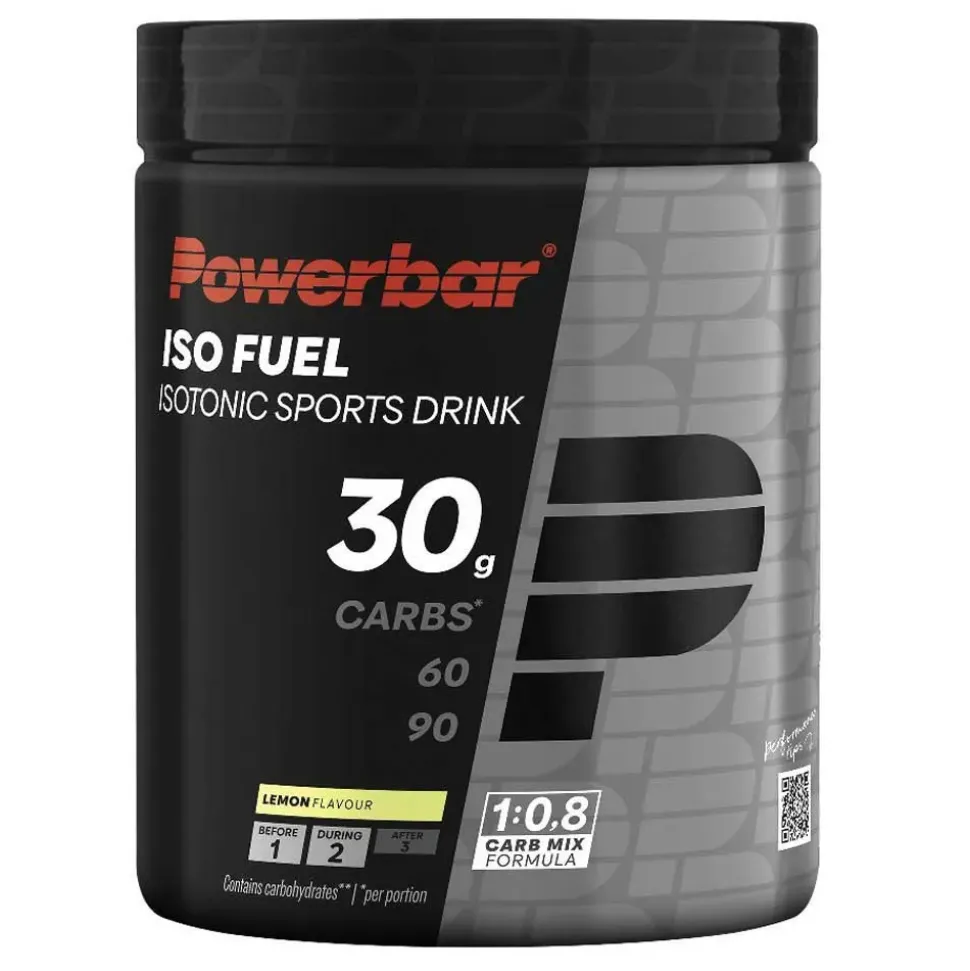Powerbar Bebida en polvo Iso Fuel 30 Black Line Limón 608g