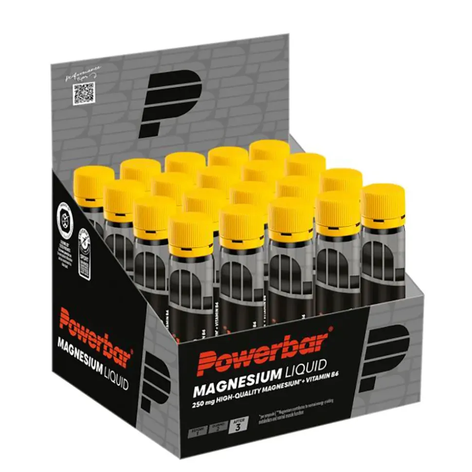 Powerbar Caja Monodosis de Recuperación Magnesio Black Line 20 unidades