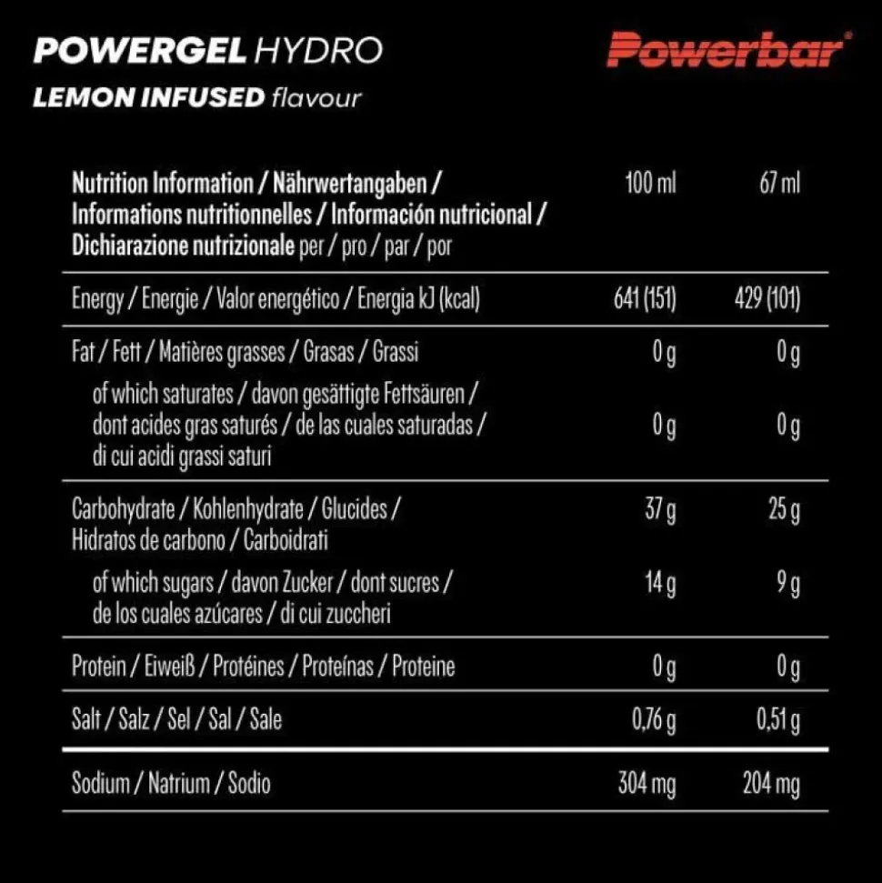 Powerbar Gel energético Lemon Infused 67ml