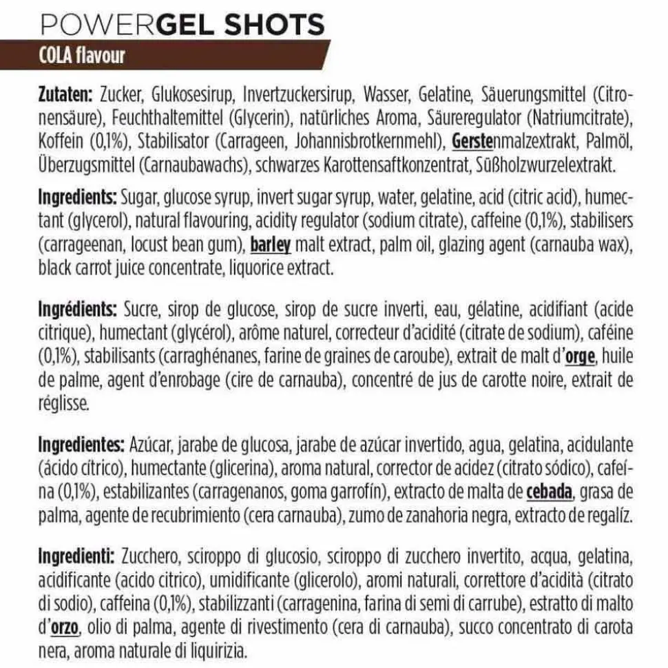 Powerbar Gominolas energéticas Cola 60g
