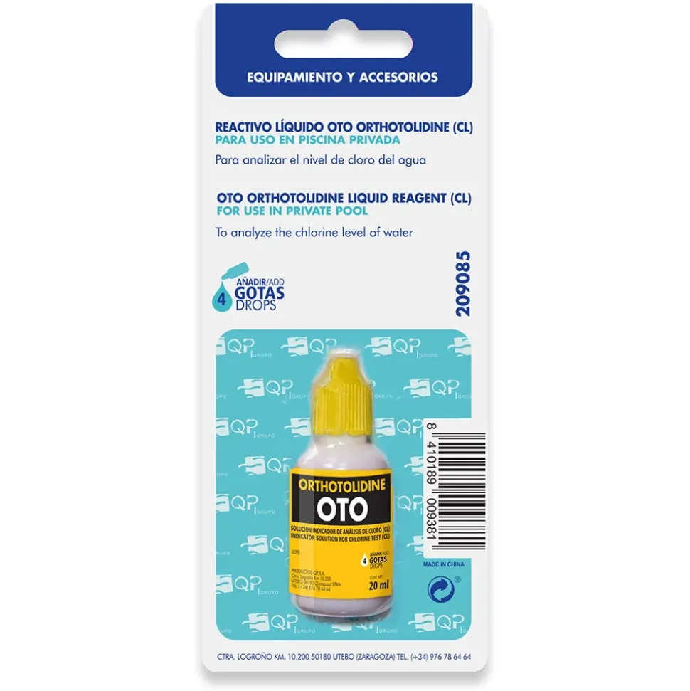 Productos Qp Frasco reactivo Oto