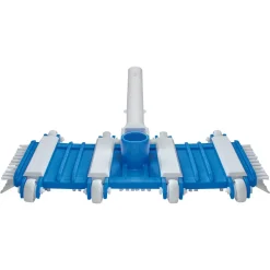 Productos Qp Limpiafondos de piscina flexible ABS 500332CP con fijación de tuerca de mariposa