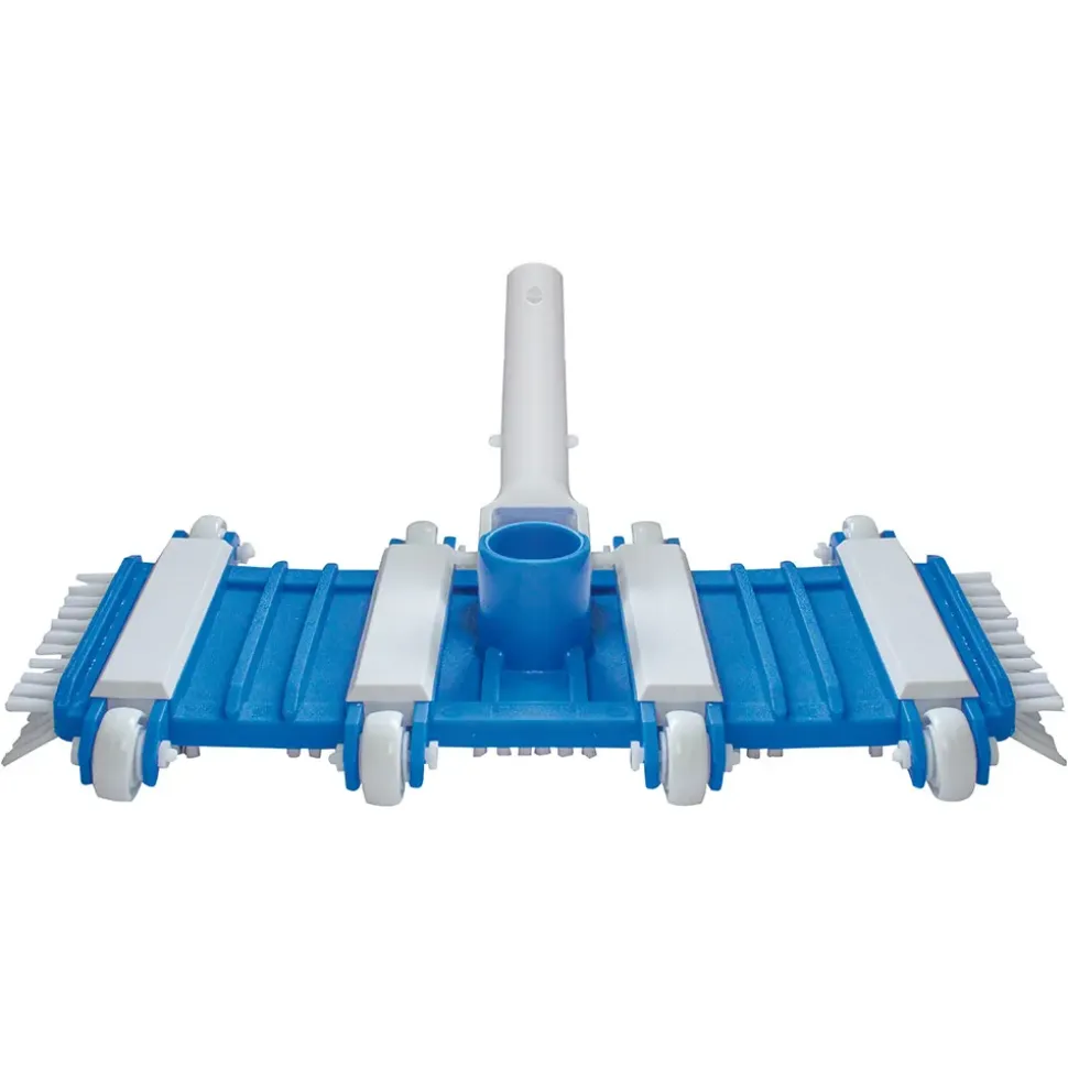 Productos Qp Limpiafondos de piscina flexible ABS 500332CP con fijación de tuerca de mariposa