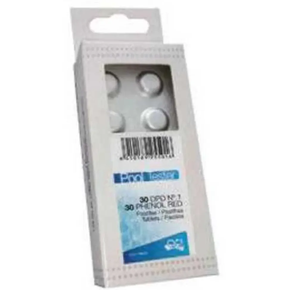 Productos Qp Recambio de reactivo DPD y rojo fenol para analizadores de piscinas 30 tabletas