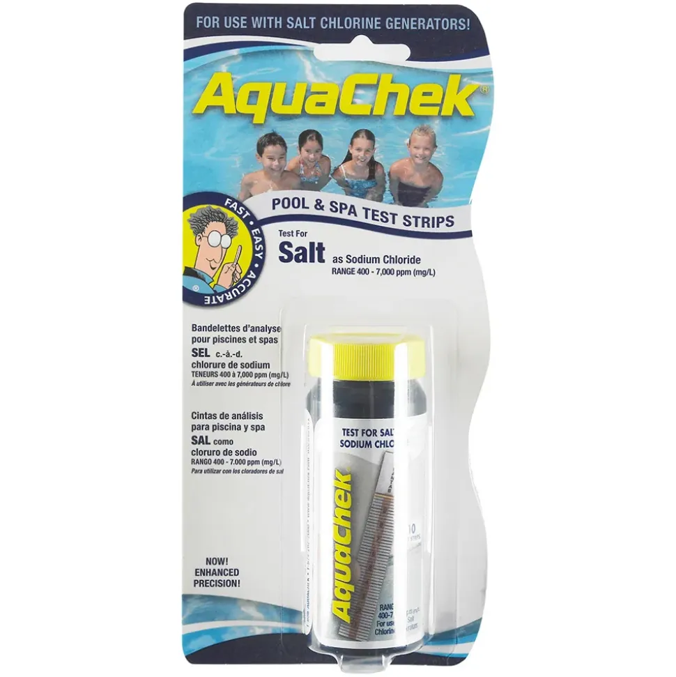 Productos Qp Tiras reactivas AquaCheck White Salt 10 unidades