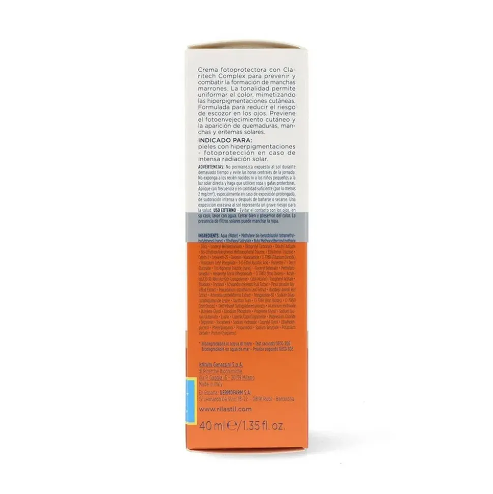 Rilastil Protector solar Sun System Spf50+ D-Clar Medium 40ml