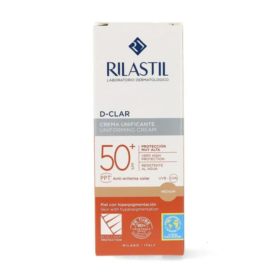 Rilastil Protector solar Sun System Spf50+ D-Clar Medium 40ml