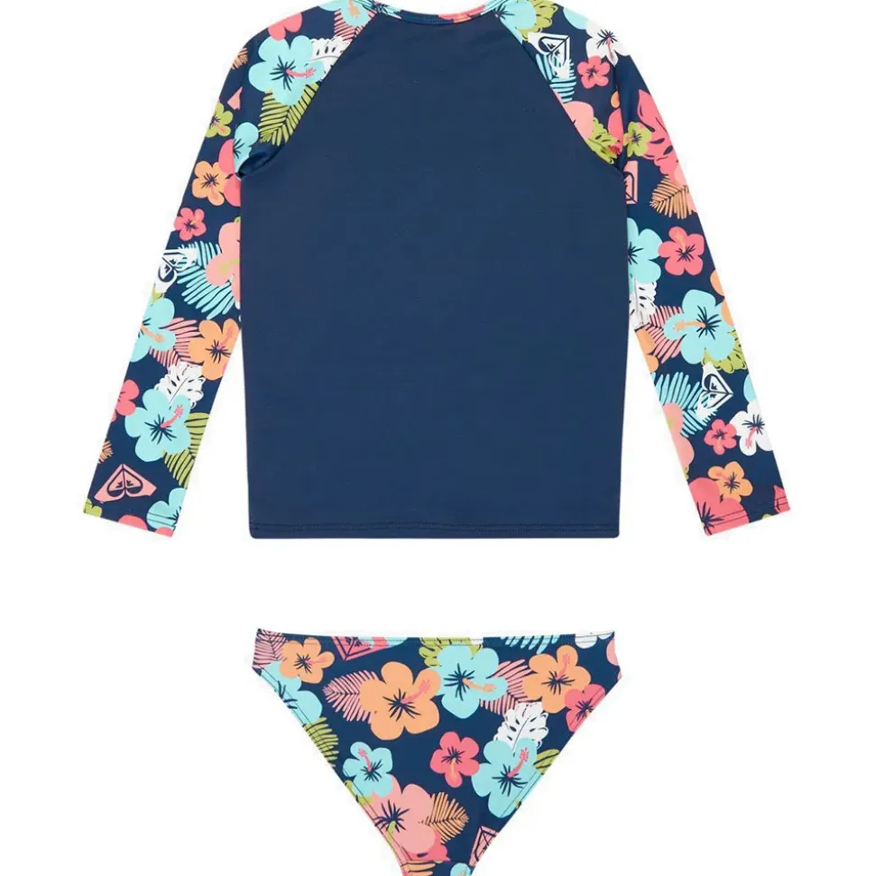 Roxy Rash guard Manga Larga Set Morning Flower