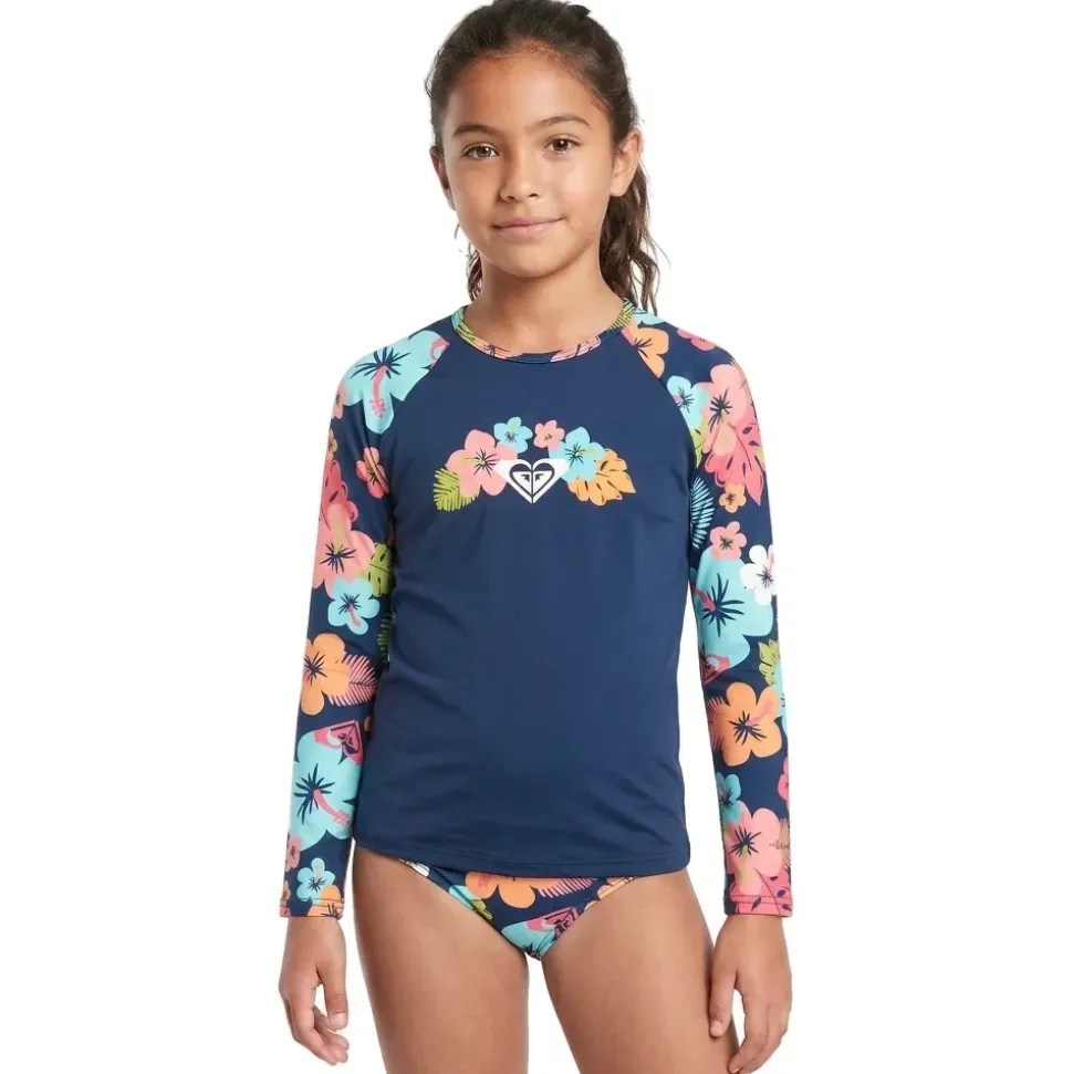 Roxy Rash guard Manga Larga Set Morning Flower