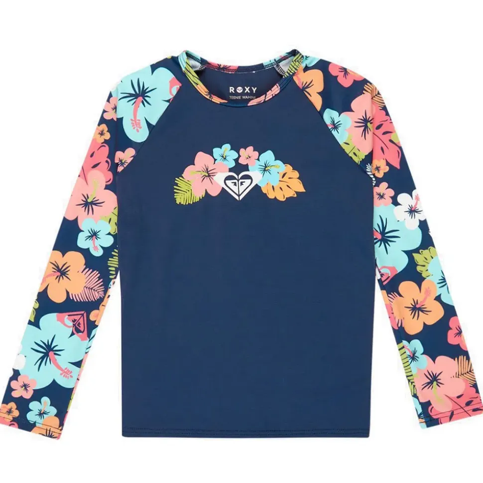 Roxy Rash guard Manga Larga Set Morning Flower