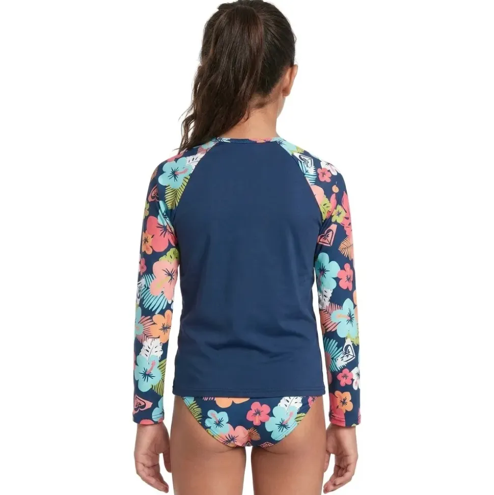 Roxy Rash guard Manga Larga Set Morning Flower
