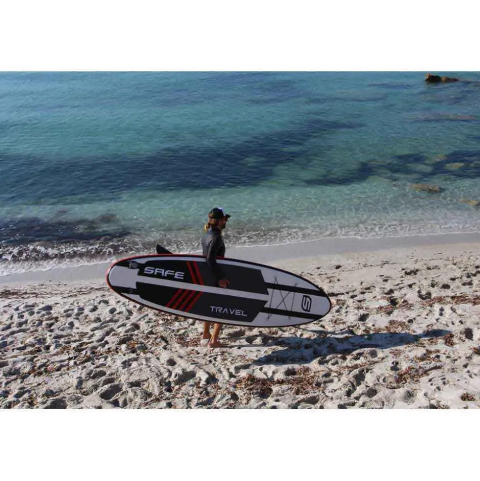 Safe Waterman Set de paddle surf hinchable Travel 9´6´´