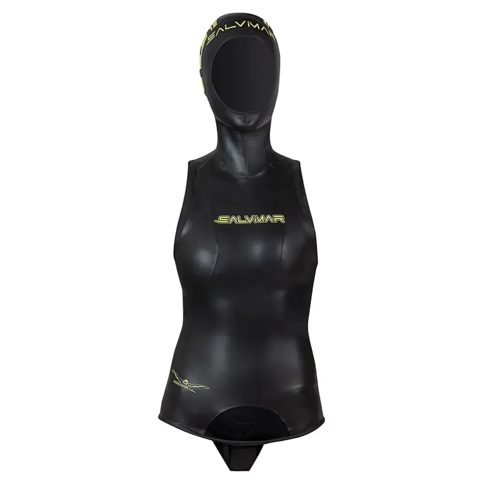 Salvimar Chaleco de neopreno con capucha para mujer Swim Skin 2 mm