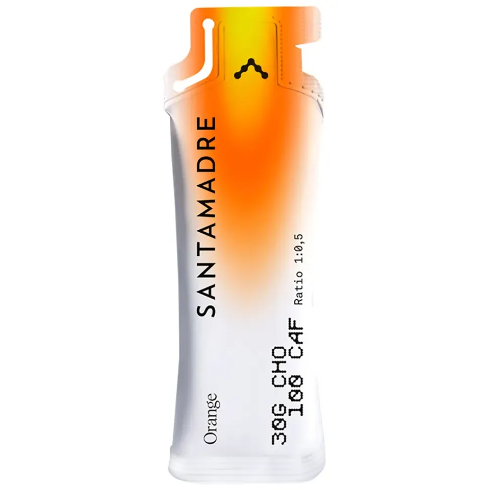 Santa Madre Gel energético 30CHO 100 Caf Naranja 50ml
