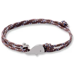 Scuba Gifts Pulsera Marinera de Ballena con Cordón