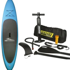 Seachoice Set de paddle surf hinchable Logo 10´6´´