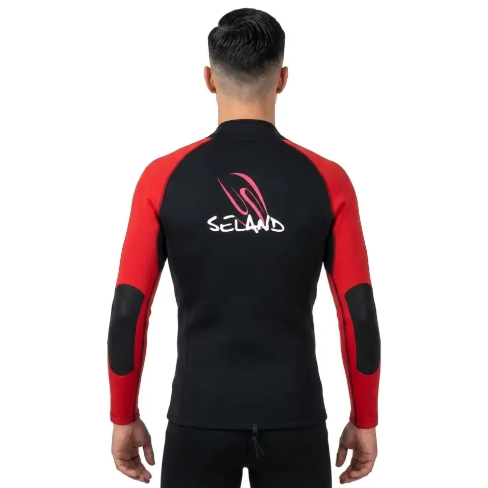 Seland Camiseta térmica de manga larga con media cremallera Onis