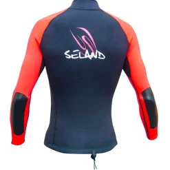Seland Camiseta térmica de manga larga con media cremallera Onis