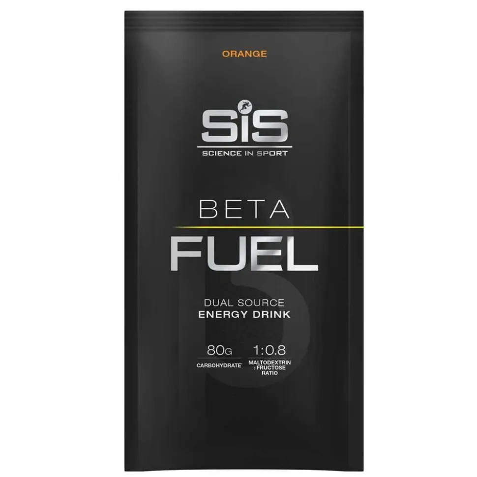 SIS Bebida energética monodosis Beta Fuel Naranja 80g