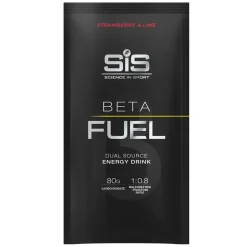 SIS Bebida energética monodosis Beta Fuel Fresa y lima 80g