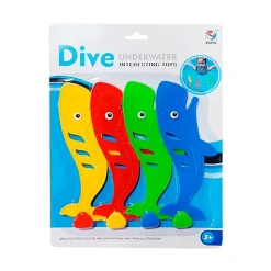 Softee Ballena Animales Buceadores 4 unidades