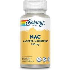 Solaray NAC N-acetil-L-cisteína 295mg 60 unidades