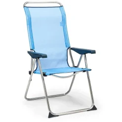 Solenny Sillón plegable de 5 posiciones 114x67x63 cm