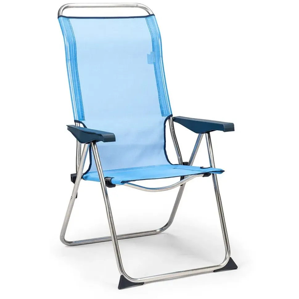 Solenny Sillón plegable de 5 posiciones 114x67x63 cm