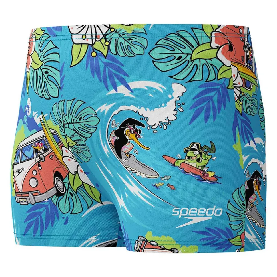 Speedo Bañador bóxer Learn To Swim Digital Allover
