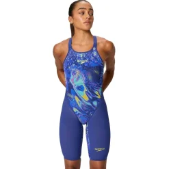 Speedo Bañador de competición con espalda cerrada Fastskin LZR Pure Valor 2.0 Printed