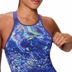 Speedo Bañador de competición con espalda abierta Fastskin LZR Pure Valor 2.0 Printed