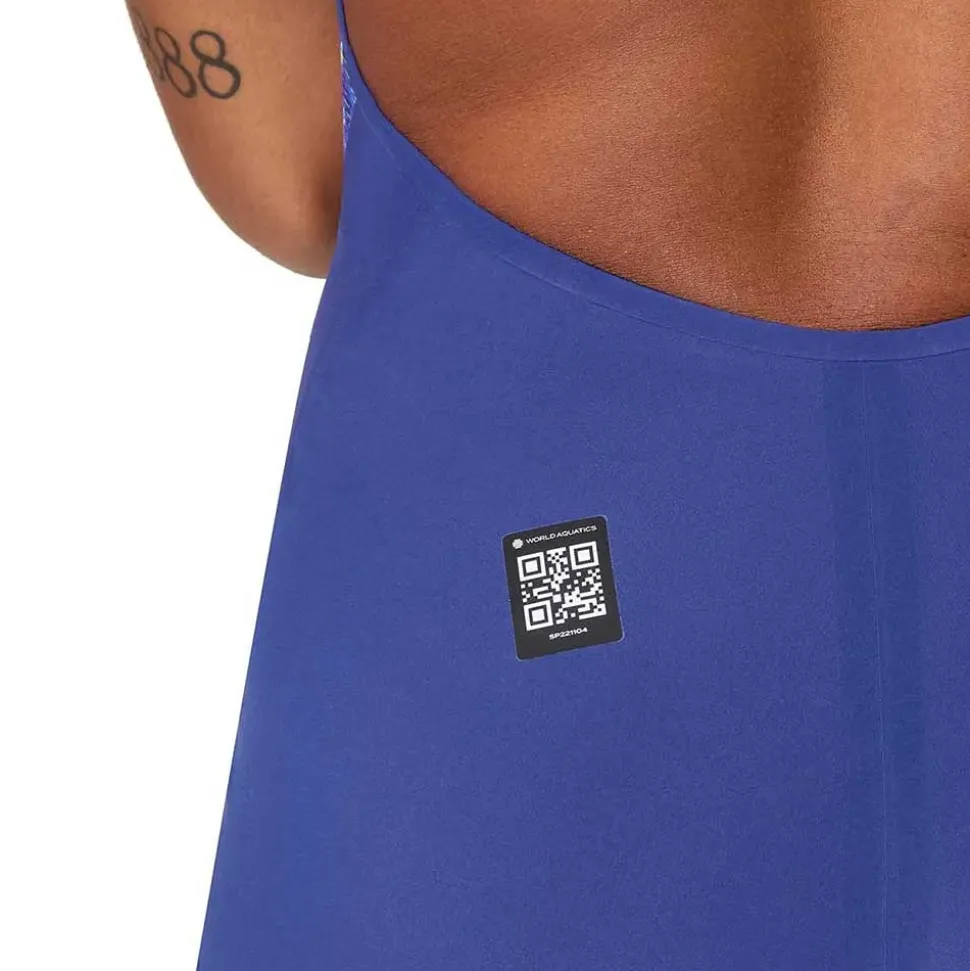 Speedo Bañador de competición con espalda abierta Fastskin LZR Pure Valor 2.0 Printed