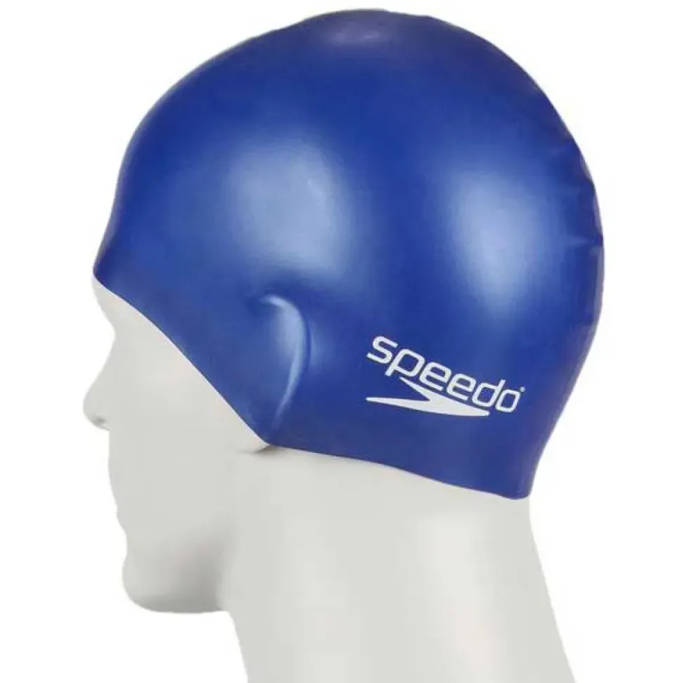 Speedo Gorro de natación Plain Moulded Silicone Junior