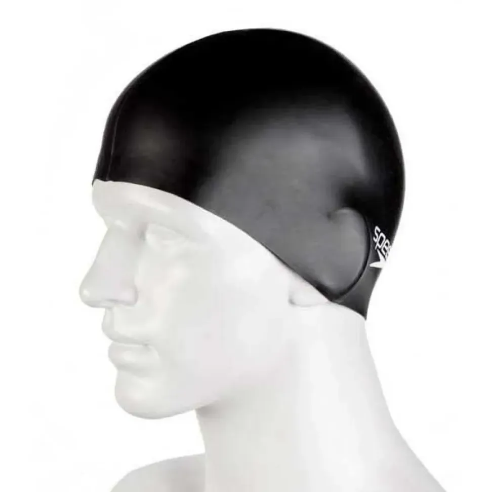 Speedo Gorro de natación Plain Flat Silicone Junior