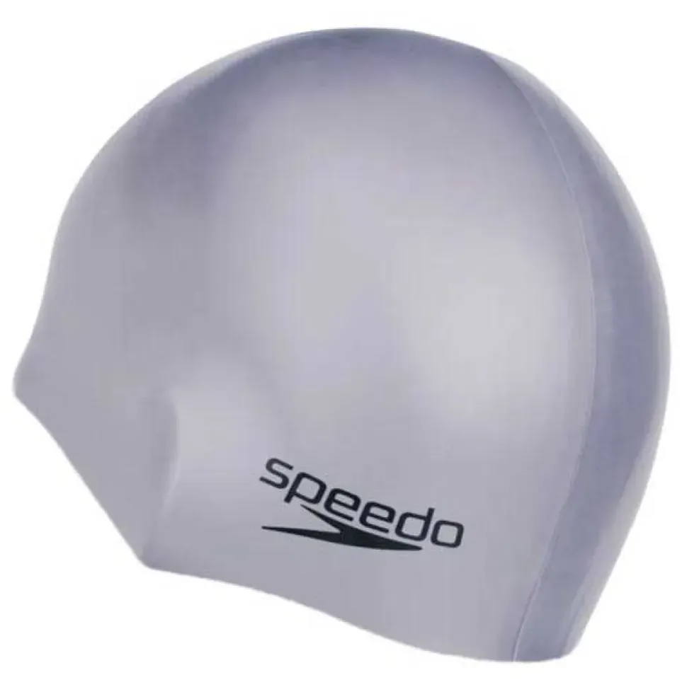Speedo Gorro de natación Plain Moulded Silicone