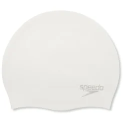 Speedo Gorro de natación Plain Moulded Silicone