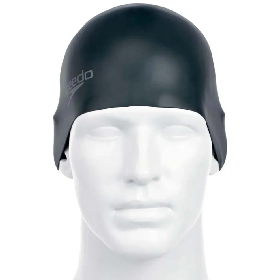 Speedo Gorro de natación Plain Moulded Silicone