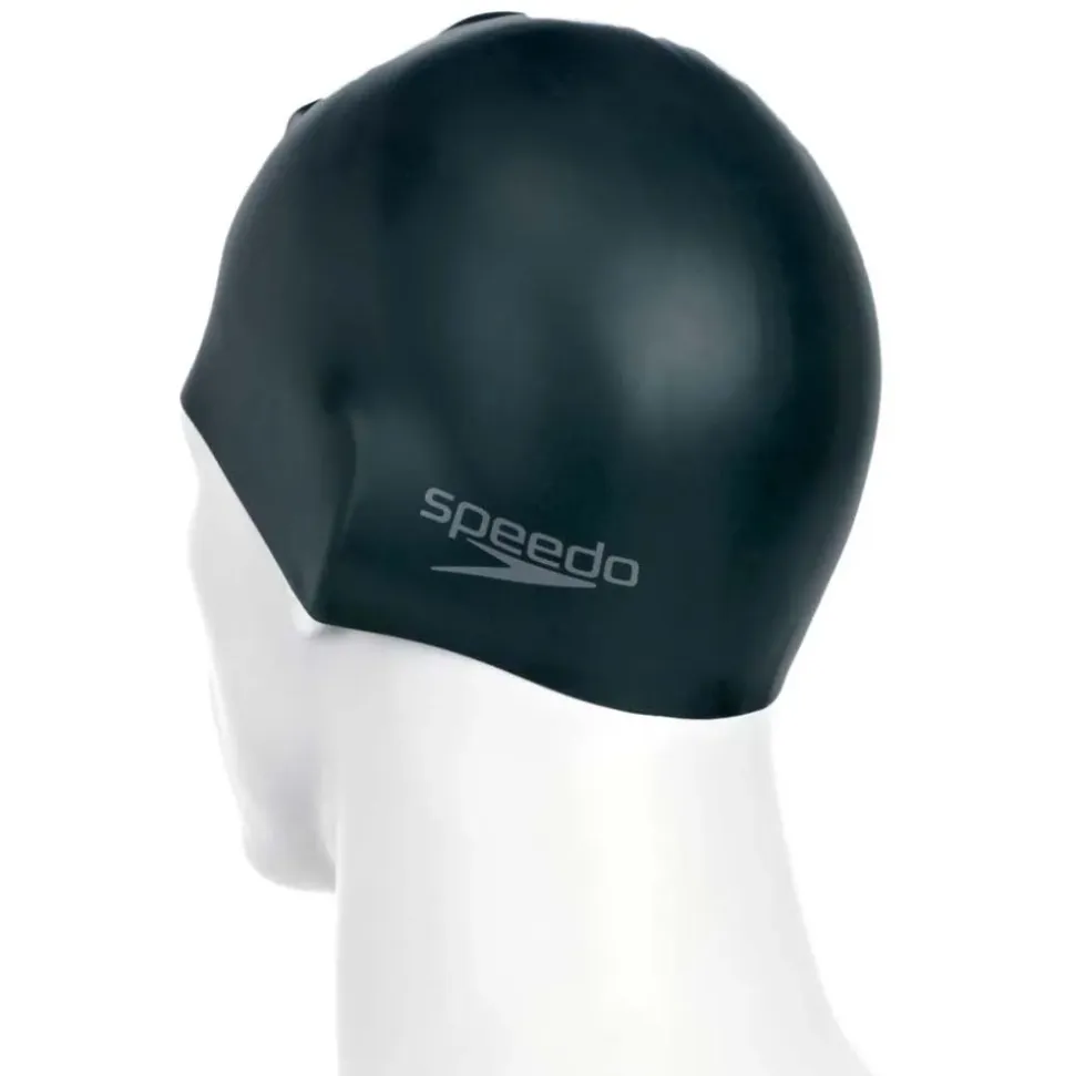 Speedo Gorro de natación Plain Moulded Silicone