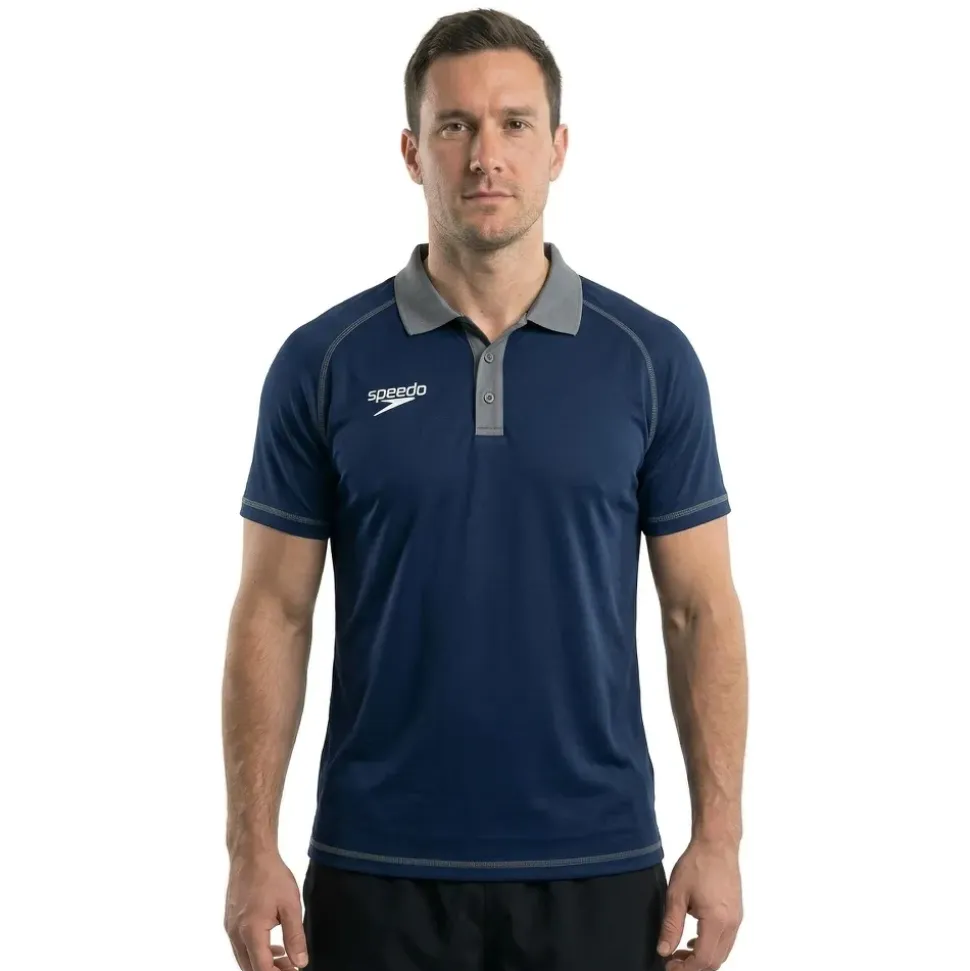 Speedo Polo de manga corta Dry