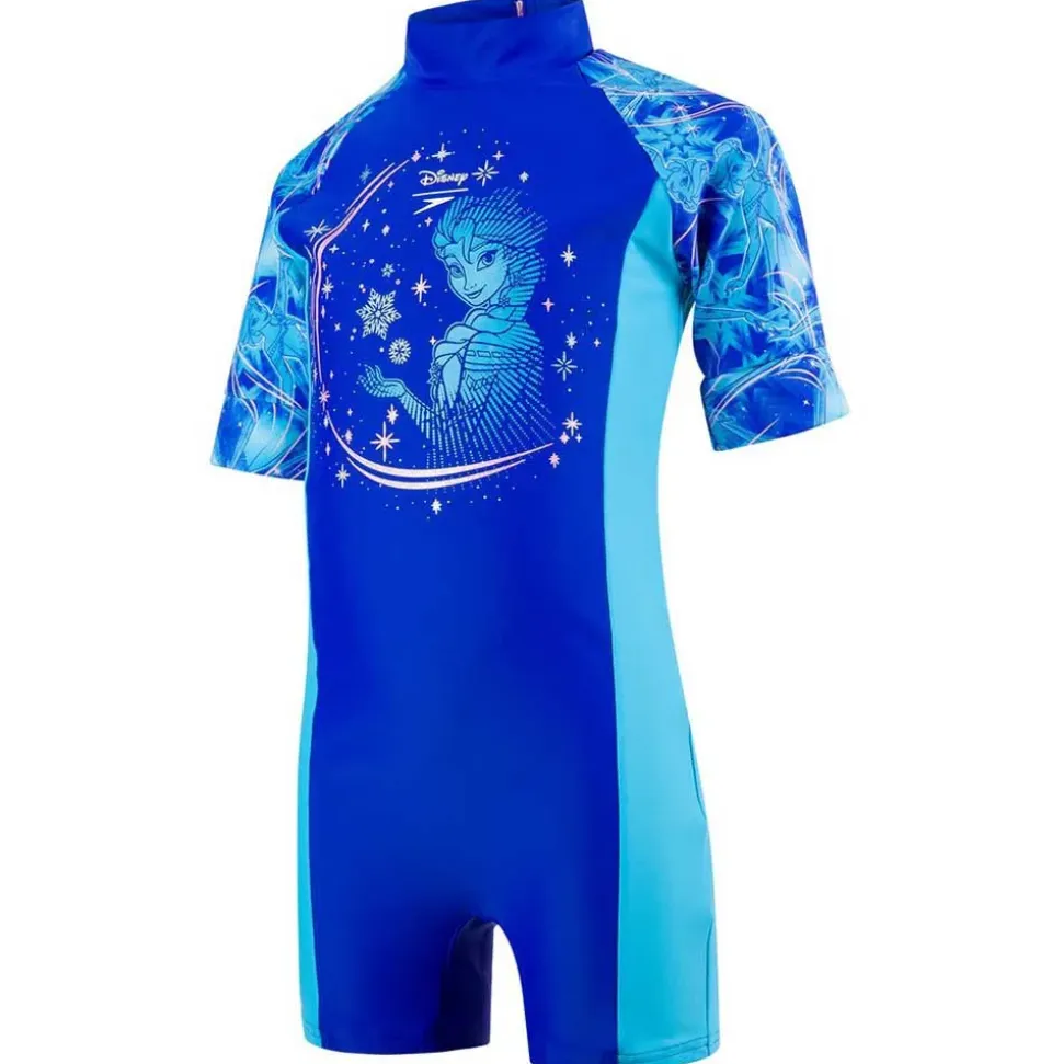Speedo Shorty UV manga corta cremallera trasera All-In-One