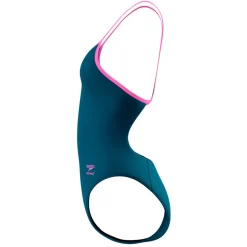 Speedo Traje de baño Solid Turnback