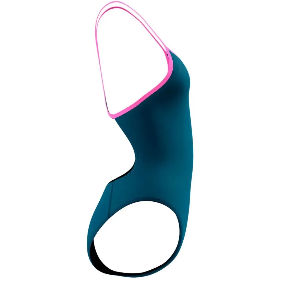 Speedo Traje de baño Solid Turnback