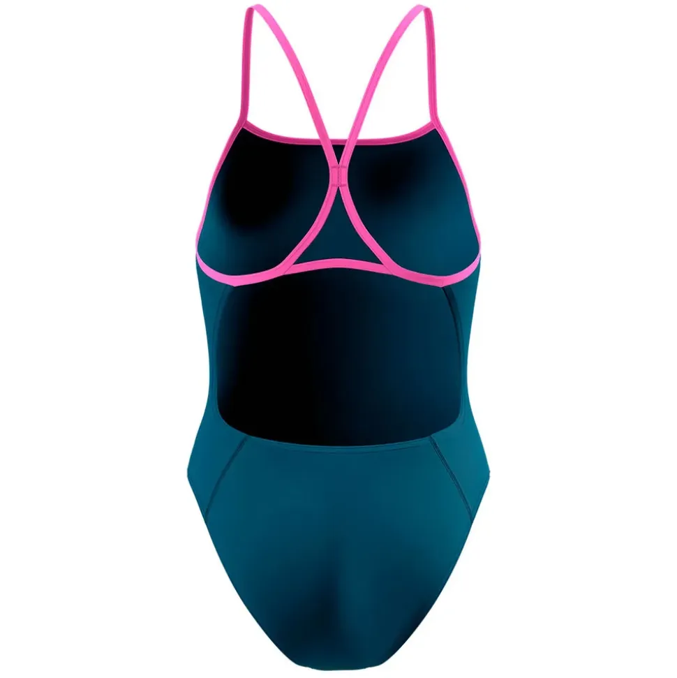 Speedo Traje de baño Solid Turnback