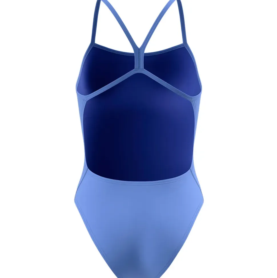 Speedo Traje de baño Solid V-Back 2.0