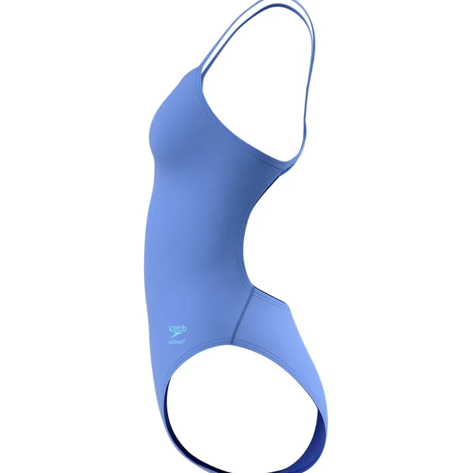 Speedo Traje de baño Solid V-Back 2.0
